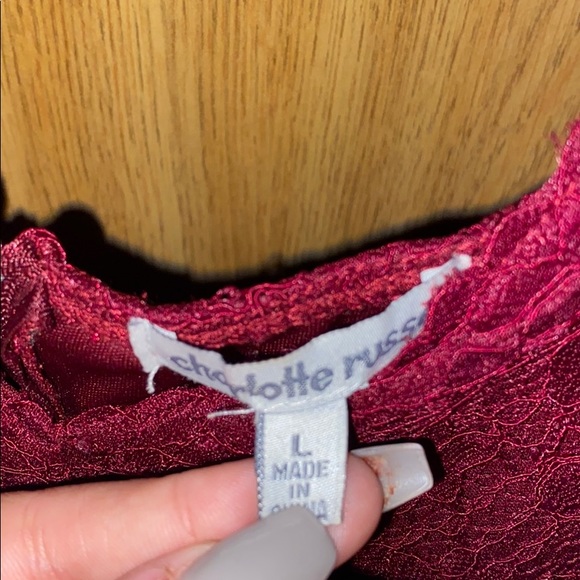 Maroon Dress - Picture 3 of 6